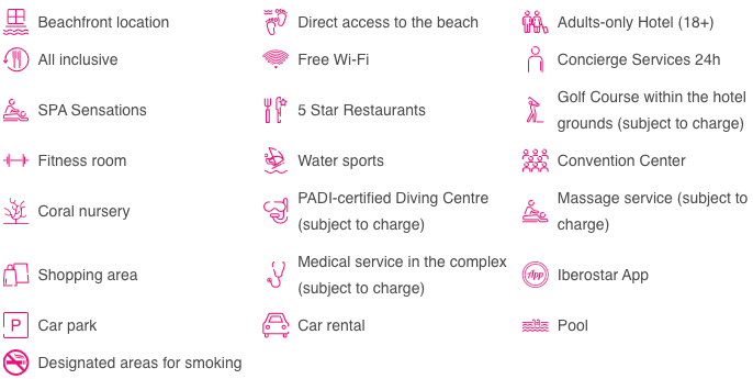 Iberostar Grand Paraiso Services and Facilities